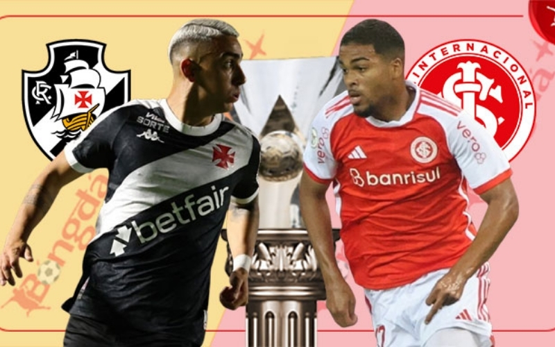 Vasco da Gama đại thắng Internacion: "5 sao" rực rỡ tại VĐQG Brazil.