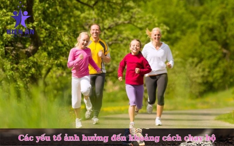 Các yếu tố ảnh hưởng đến khoảng cách chạy bộ