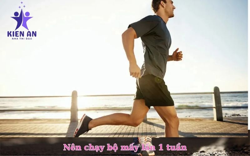 Nên chạy bộ mấy lần 1 tuần