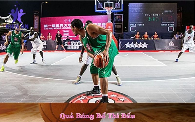 Quả Bóng Rổ Thi Đấu