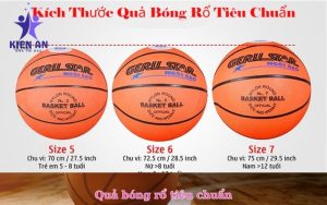 Quả bóng rổ tiêu chuẩn