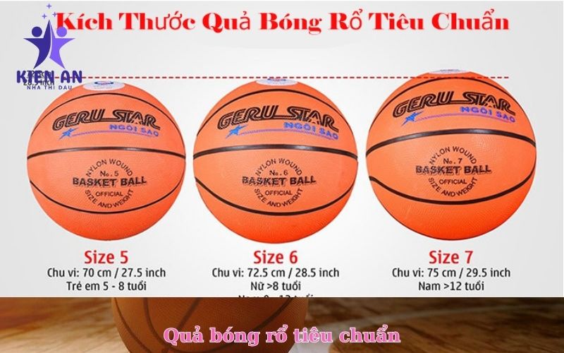 Quả bóng rổ tiêu chuẩn