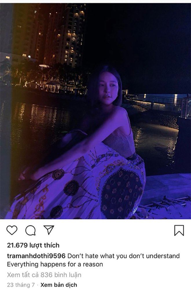 Trâm Anh thời điểm biến cố